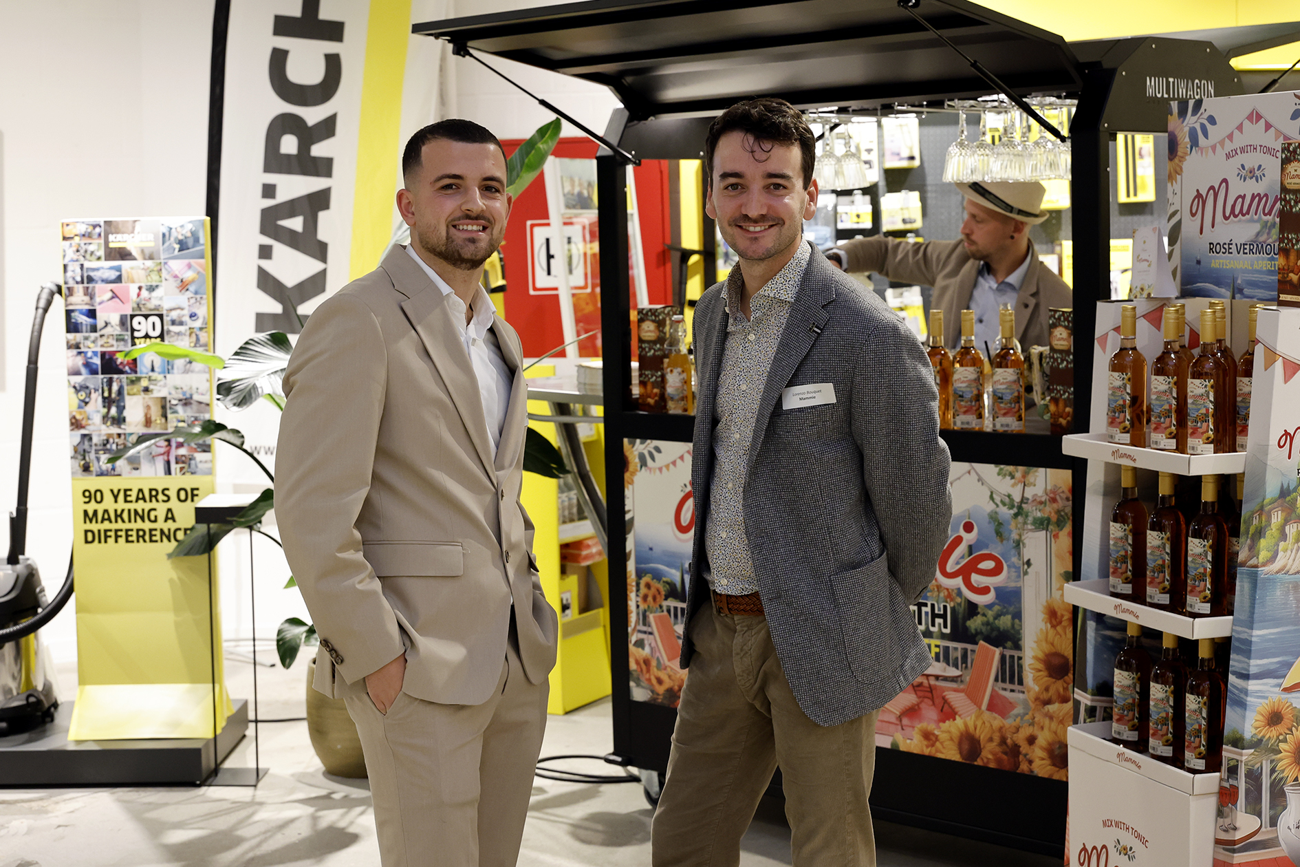 Mammie op event Karcher