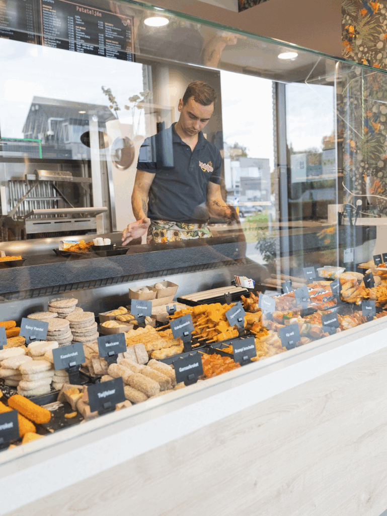 Aanbod heerlijke snacks in Patateljée